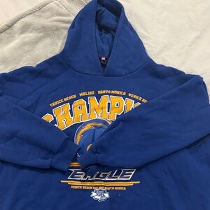 Edikted Blue Champion Hoodie
